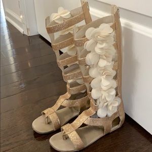 Joyfolie gold sandal